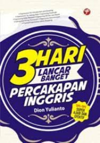 Image of 3 Hari lancar Banget Percakapan Inggris