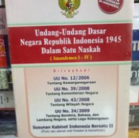Image of UUD Negara Republik Indonesia 1945 Dalam Satu Naskah