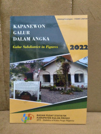 Image of Kapenewon Galur Dalam Angka 2022