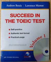 Image of Succeed In The TOEFL iBT Test