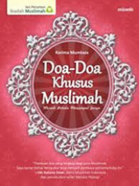 Image of Doa-Doa Khusus Muslimah
