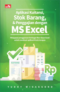 Image of Aplikasi Kuitansi, Stok Barang, & Penggajian dengan MS Excel